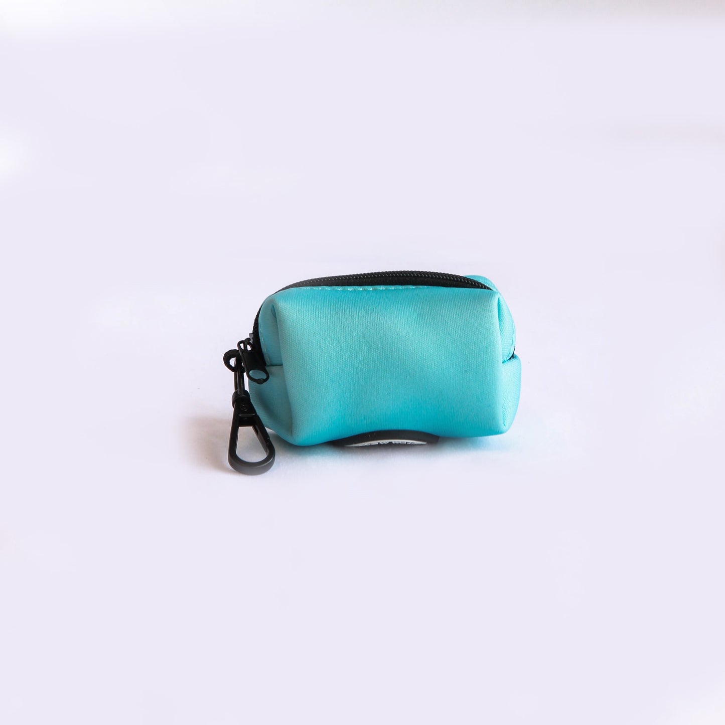 Willow Walks fabric poo bag in aqua